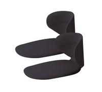 Talonnières pour chaussures | 2 pièces auto-adhésives souples anti-dérapantes,Cales de talon, doublures, coussinets amortissants - pour hommes/femmes, bottes, baskets, plates, anti-glisse et anti-ampo