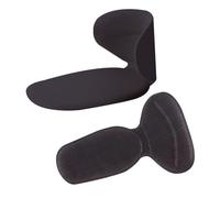 Talonnières pour chaussures | 2 pièces auto-adhésives souples anti-dérapantes,Cales de talon, doublures, coussinets amortissants,pour hommes, femmes, bottes, baskets, chaussures plates, prévient les f