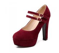 Talons pour Femmes Chaussures Oxford pour Femmes Grande Taille Dames Femmes Chaussures à Talons Hauts Falts