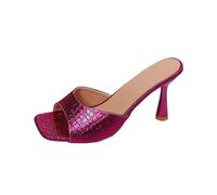 Talonss Aiguilles Sexy Sandales à talons hauts pour femmes,bout ouvert,mode estivale,chaussures habillées et décontractées à enfiler,pour une sortie,un rendez-vous la plage,avec un jean ou une jupe