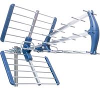 Talos 13Db Antenne Trinappe Extérieure Uhf 21-48 Terrestre,Filtre 5G Lte Intégré,Réception Tnt,Permet De Recevoir Les Signaux Dvb-T/T2,Fréquences 470-694Mhz,Longueur 78Cm,Lte700,Bleu
