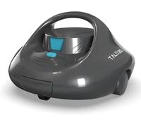 TALOSBO Pleco Se Robot de Piscine, 130 Min de Nettoyage Aspirateur Automatique Piscine, Charge Rapide en 2,5h, Idéal pour Piscines à Fond Plat Jusqu'à 80 m².