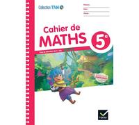 TAM Maths 5e - Ed. 2026 - Cahier élève - Vincent Joly - Hatier - broché - Scolaire / Universitaire