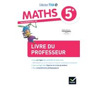 TAM Maths 5e - Ed. 2026 - Livre du professeur
