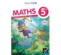 TAM Maths 5e - Ed. 2026 - Livre élève