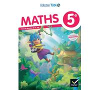 TAM Maths 5e - Ed. 2026 - Livre élève - Vincent Joly - Hatier - broché - Scolaire / Universitaire