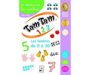 Tam Tam 1,2,3 - Je découvre les nombres - Coffret