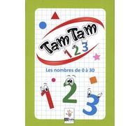 Tam Tam 123 - Les nombres de 0 à 30 - - Collectif - Ab Ludis Eds - Jeux livres objets