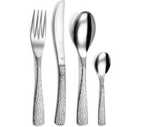 PRADEL ESSENTIEL - Ménagère 24 couverts de table pour 6 personnes - Tam Tam - Acier inoxydable 18/0, Finition Standard
