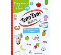 Tam Tam Safari - J'apprends à lire, CP niveau 1 - Cherche et Trouve la paire ! - Frédérique Costantini - Ab Ludis Eds - broché - Scolaire / Universitaire