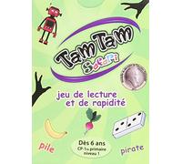 Tam Tam Safari - Jeu de lecture et de rapidité: Dès 6ans CP-1re primaire niveau 1