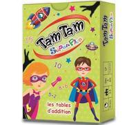 Tam Tam SuperPlus - Les tables d'addition - Frédérique Costantini - Ab Ludis Eds - Jeu de cartes - Scolaire / Universitaire