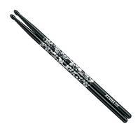 Tama Baguettes 5A O5A-S-BS "Skull", noir, impression argent - Baguettes de tambour