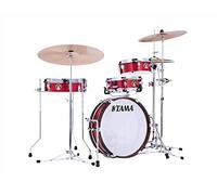 Tama Club-Jam Pancake Lot de 4 piles - Burnt Red Mist/Chrome HW