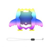 Tama Gotchi Paradise Case Coque de protection complète à 360 degrés étanche en silicone pour Tama Gotchi Paradise (rose mélangé)