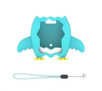 Tama Gotchi Paradise Coque de protection complète à 360 degrés en silicone étanche pour Tama Gotchi Paradise (bleu clair)