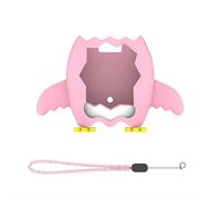 Tama Gotchi Paradise Coque de protection complète à 360 degrés en silicone étanche pour Tama Gotchi Paradise (rose)