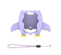 Tama Gotchi Paradise Coque de protection complète à 360 degrés en silicone étanche pour Tama Gotchi Paradise (violet)