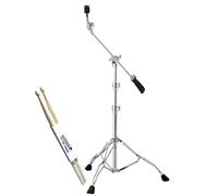 Tama HC84BW Paire de supports de cymbale avec baguettes Keepdrum