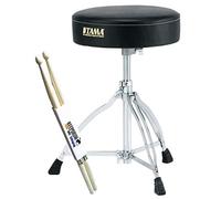 Tama HT130 Siège rond pour batteur + 1 paire de baguettes Keepdrum