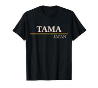 Tama Japan T-Shirt Noir, Homme, Unisex-Adulte, Manche courte, T-shirt Classique, S, Japon