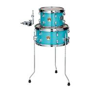 Tama LJKT10F14-AQB Club-JAM Mini 2 piece add-on shell pack, Aqua Blue