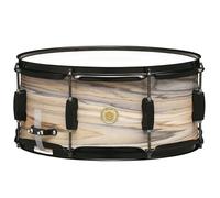 Tama Woodworks Snare 14"x6,5" Natural Zebrawood Wrap WP1465BK-NZW - Caisse claire