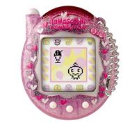 TAMAGOTCHI Bandai Connection Jouet électronique virtuel pour animal domestique avec coque rose pailletée avec connexion infrarouge pour un plaisir partagé | Les jouets pour enfants pour filles et