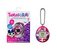 TAMAGOTCHI Bandai Original - Purple Pink Clock - Animal électronique virtuel avec écran, 3 Boutons et Jeux - 42889