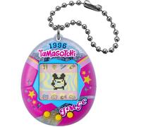 Bandai Tamagotchi Original College Sweat – Écran LCD en français, Mini-jeux – Rose et argenté