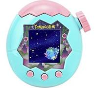 Bandai - Tamagotchi Paradise Jade Forest - Animal Virtuel à élever - Tamagotchi avec molette de Zoom - Jouet Interactif en français - Modèle Forêt Vert et Rose - Jouet Enfant 6 Ans et + - 43424