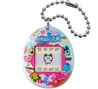 TAMAGOTCHI Original Tama Collage - Jeu Électronique Virtuel | Design collage inspiré de l'univers Tamagotchi, animal virtuel à élever, mini-jeux, pile incluse, dès 8 ans - 46178