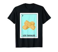 Tamale Lover Carte de Bingo Mexicaine Los Tamales T-Shirt