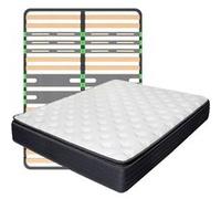 TAMAR - Pack Matelas ressorts ensachés + AltoZone 140x190cm -