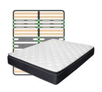 TAMAR - Pack Matelas ressorts ensachés + AltoZone 160x200cm -