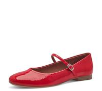 Tamaris 1-22122-42 Ballerines pour Femme, Rouge, breveté, 36 EU, Couleur : Rouge., 36 EU