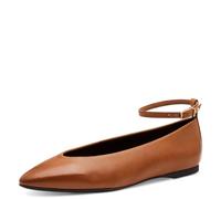 Tamaris 1-22161-45 Ballerines à Sangle pour Femme Cognac Taille 41 EU, Cognac, 41 EU