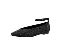 Tamaris 1-22162-45 Ballerines à Sangle pour Femme Noir uni Taille 37 EU, Noir uni, 37 EU