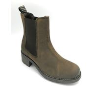 Tamaris 25490 Bottines En Cuir Nubuck Couleur Taupe Talon 6Cm