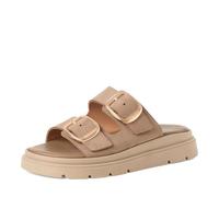 Tamaris Mule 27239-42 à talon compensé en cuir beige Taille 36 EU