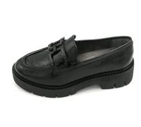 Tamaris 84704-018 Mocassin Naplak Noir Accessoire Fond C/Armato Talon 4Cm 3/4