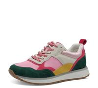 Tamaris Baskets basses jaune / sapin / rose / rose, Taille 41