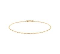 Tamaris Anklet - Élégant bracelet de cheville en acier inoxydable poli - IP or - Chaîne réglable jusqu'à 25 cm - Imperméable et doux pour la peau