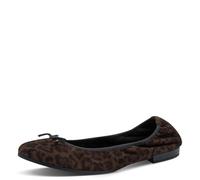 Tamaris Ballerine élégante pour Femme, Mocca Leopard, 42 EU