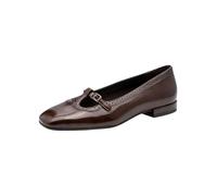 Tamaris Ballerine Plate pour Femme avec Sangle Marron (Marron breveté) 38