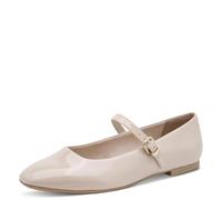Tamaris Ballerine végétalienne élégante pour Femme, Beige, 41 EU