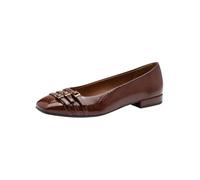 Tamaris Ballerine végétalienne pour Femme, Cognac, 38 EU