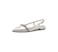 Tamaris Ballerines à lanières argent, Taille 38