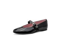 Tamaris Femme Ballerine avec bride plate noir 39 EU