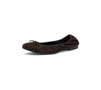 Tamaris Ballerines 'Alena' marron / noir, Taille 40